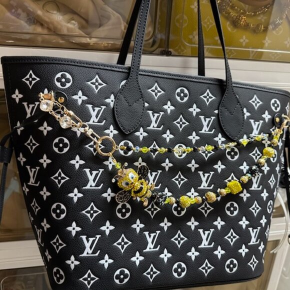 RARE TWO-TONE DESIGNER INSPIRED TOTE! SHOWSTOPPER - Picture 1 of 6